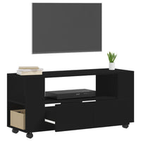 Thumbnail for TV-Schrank Schwarz 102x34,5x43 cm Holzwerkstoff