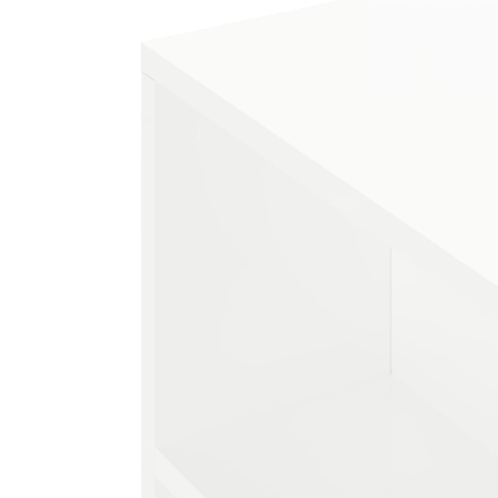 TV-Schrank Hochglanz-Weiß 102x34,5x43 cm Holzwerkstoff