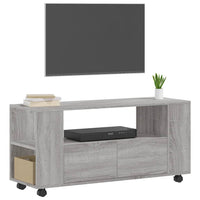 Thumbnail for TV-Schrank Grau Sonoma 102x34,5x43 cm Holzwerkstoff