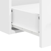 Thumbnail for Badschrank mit Spiegel Weiß Holzwerkstoff
