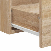 Thumbnail for Badschrank mit Spiegel Sonoma-Eiche Holzwerkstoff