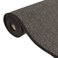 Thumbnail for Teppichläufer Sisal-Optik Anthrazit 50x250 cm