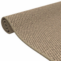 Thumbnail for Teppichläufer Sisal-Optik Sandfarben 50x100 cm