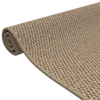 Thumbnail for Teppichläufer Sisal-Optik Sandfarben 80x150 cm