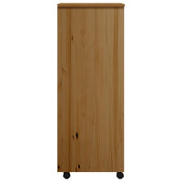 Thumbnail for Rollschrank mit Schubladen MOSS Honigbraun Massivholz Kiefer