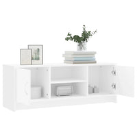 Thumbnail for TV-Schrank Weiß 102x30x37,5 cm Holzwerkstoff