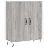 Thumbnail for Highboard Grau Sonoma 69,5x34x180 cm Holzwerkstoff