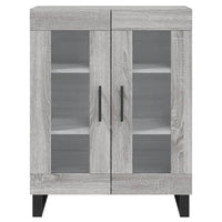 Thumbnail for Highboard Grau Sonoma 69,5x34x180 cm Holzwerkstoff
