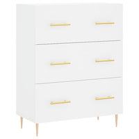 Thumbnail for Highboard Weiß 69,5x34x180 cm Holzwerkstoff