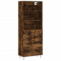 Thumbnail for Highboard Räuchereiche 69,5x34x180 cm Holzwerkstoff