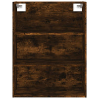 Thumbnail for Highboard Räuchereiche 69,5x34x180 cm Holzwerkstoff