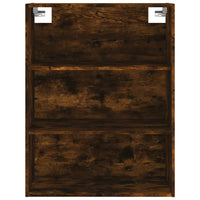 Thumbnail for Highboard Räuchereiche 69,5x34x180 cm Holzwerkstoff