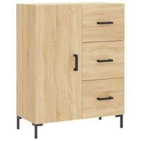 Thumbnail for Highboard Sonoma-Eiche 69,5x34x180 cm Holzwerkstoff