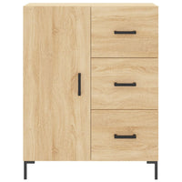 Thumbnail for Highboard Sonoma-Eiche 69,5x34x180 cm Holzwerkstoff