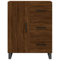 Thumbnail for Highboard Braun Eichen-Optik 69,5x34x180 cm Holzwerkstoff