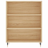 Thumbnail for Highboard Sonoma-Eiche 69,5x32,5x180 cm Holzwerkstoff
