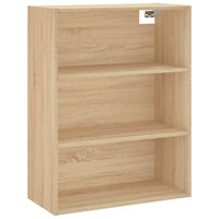 Thumbnail for Highboard Sonoma-Eiche 69,5x32,5x180 cm Holzwerkstoff