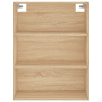 Thumbnail for Highboard Sonoma-Eiche 69,5x32,5x180 cm Holzwerkstoff