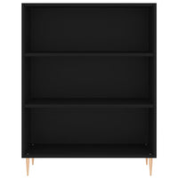 Thumbnail for Highboard Schwarz 69,5x32,5x180 cm Holzwerkstoff