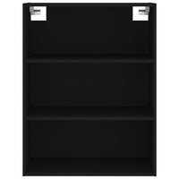 Thumbnail for Highboard Schwarz 69,5x32,5x180 cm Holzwerkstoff