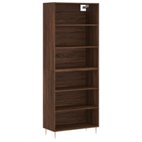 Thumbnail for Highboard Braun Eichen-Optik 69,5x32,5x180 cm Holzwerkstoff
