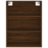Thumbnail for Highboard Braun Eichen-Optik 69,5x32,5x180 cm Holzwerkstoff