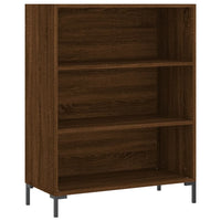 Thumbnail for Highboard Braun Eichen-Optik 69,5x32,5x180 cm Holzwerkstoff
