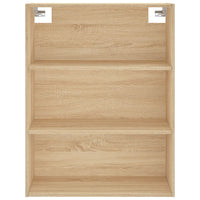 Thumbnail for Highboard Sonoma-Eiche 69,5x32,5x180 cm Holzwerkstoff