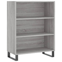 Thumbnail for Highboard Grau Sonoma 69,5x32,5x180 cm Holzwerkstoff