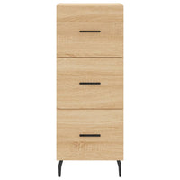 Thumbnail for Highboard Sonoma-Eiche 34,5x34x180 cm Holzwerkstoff