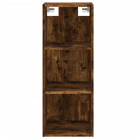 Thumbnail for Highboard Räuchereiche 34,5x34x180 cm Holzwerkstoff