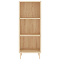 Thumbnail for Highboard Sonoma-Eiche 34,5x32,5x180 cm Holzwerkstoff