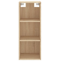 Thumbnail for Highboard Sonoma-Eiche 34,5x32,5x180 cm Holzwerkstoff