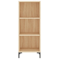 Thumbnail for Highboard Sonoma-Eiche 34,5x32,5x180 cm Holzwerkstoff
