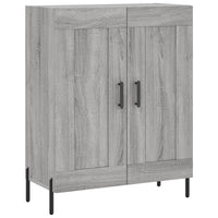 Thumbnail for Highboard Grau Sonoma 69,5x34x180 cm Holzwerkstoff