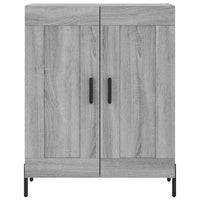 Thumbnail for Highboard Grau Sonoma 69,5x34x180 cm Holzwerkstoff
