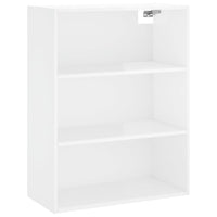 Thumbnail for Highboard Hochglanz-Weiß 69,5x34x180 cm Holzwerkstoff