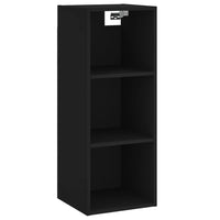 Thumbnail for Highboard Schwarz 34,5x34x180 cm Holzwerkstoff