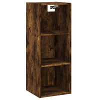 Thumbnail for Highboard Räuchereiche 34,5x34x180 cm Holzwerkstoff