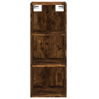 Thumbnail for Highboard Räuchereiche 34,5x34x180 cm Holzwerkstoff
