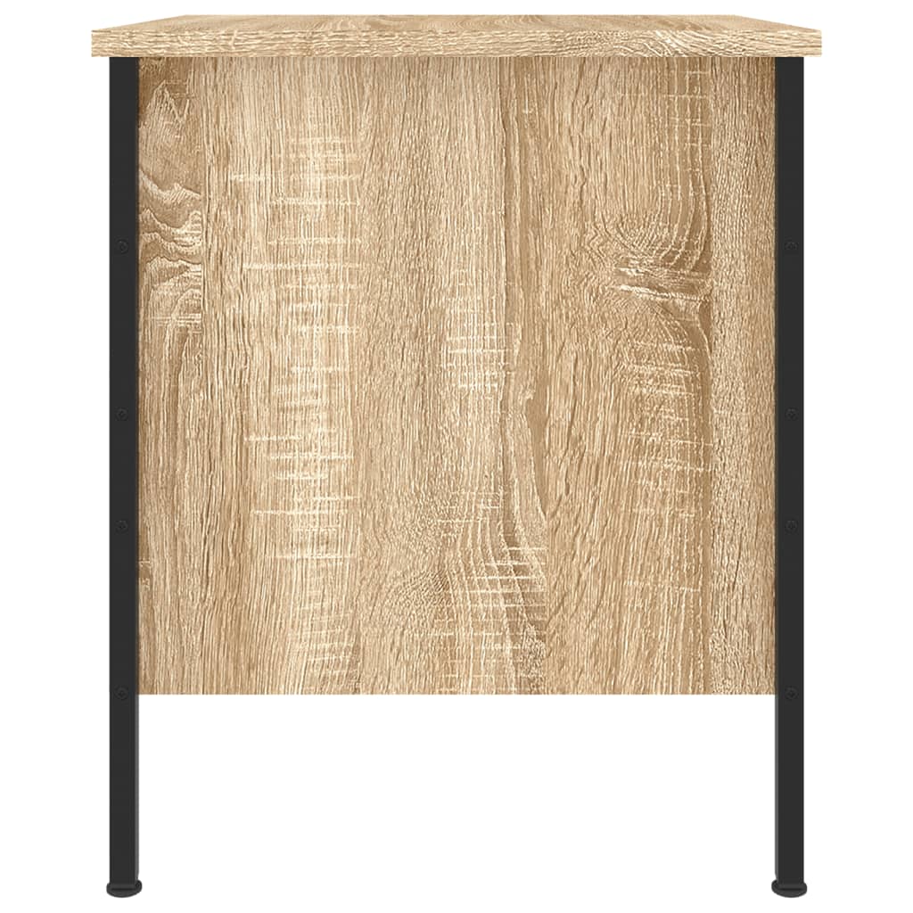 Nachttische 2 Stk. Sonoma-Eiche 40x42x50 cm Holzwerkstoff