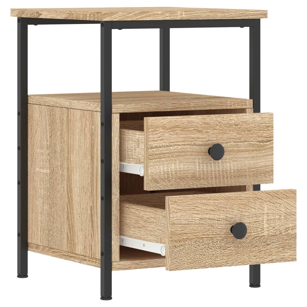 Nachttisch Sonoma-Eiche 34x35,5x50 cm Holzwerkstoff