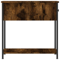 Thumbnail for Nachttisch Räuchereiche 30x60x60 cm Holzwerkstoff