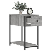 Thumbnail for Nachttische 2 Stk. Grau Sonoma 30x60x60 cm Holzwerkstoff