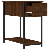 Thumbnail for Nachttische 2 Stk. Braun Eichen-Optik 30x60x60 cm Holzwerkstoff