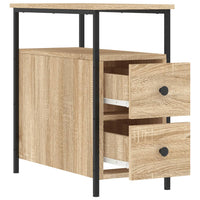 Thumbnail for Nachttische 2 Stk. Sonoma-Eiche 30x60x60 cm Holzwerkstoff