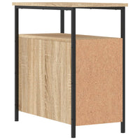 Thumbnail for Nachttische 2 Stk. Sonoma-Eiche 30x60x60 cm Holzwerkstoff