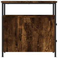 Thumbnail for Nachttische 2 Stk. Räuchereiche 30x60x60 cm Holzwerkstoff