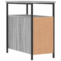 Thumbnail for Nachttische 2 Stk. Grau Sonoma 30x60x60 cm Holzwerkstoff