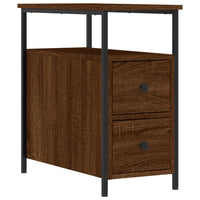 Thumbnail for Nachttische 2 Stk. Braun Eichen-Optik 30x60x60 cm Holzwerkstoff